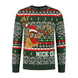 Sweater Naughty or Nice Rudolph