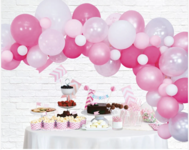 Balloon deco kit pink