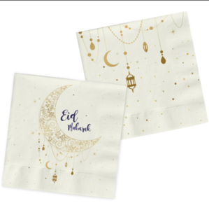 Servetten Eid Mubarak 33x33cm - 20 stuks