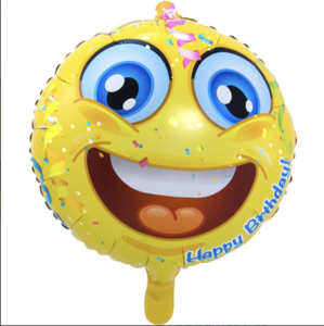 17in/43cm Emoticon hbday packed