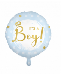 Folie Ballonnen - Newborn baby boy