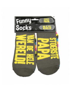 Funny socks - Stoerste papa