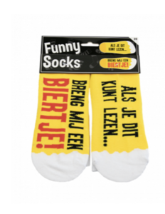 Funny socks - Breng mij een biertje