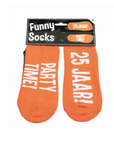 Funny socks - 25 jaar