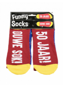 Funny socks - 50 jaar