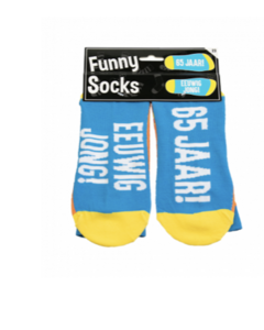 Funny socks - 65 jaar