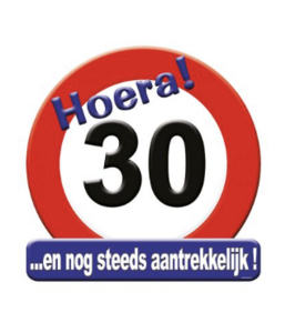 Huldeschild - 30 jaar