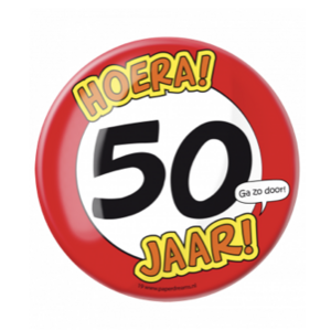 Button XL - 50 jaar