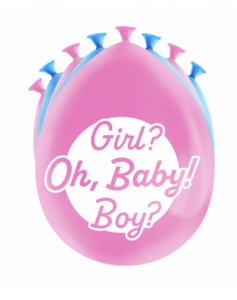 Balloons - Gender reveal