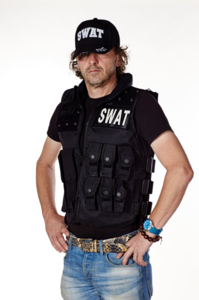 Swat vest de luxe zwart