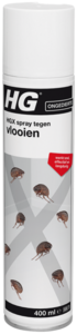 HG X spray tegen vlooien 400ml. (UITL)