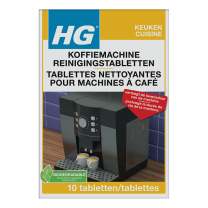 HG koffiemachine reinigingstabletten