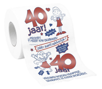 Toiletpapier - 40 vrouw