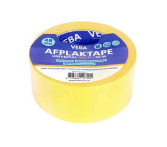 Afplaktape Universal Gold 48 mm