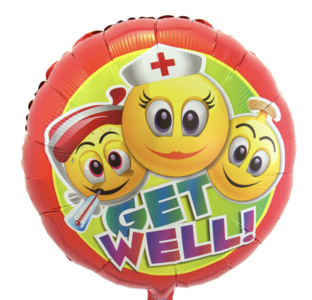 17V Emoticon Get Well packed