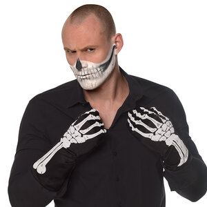 Paar handschoenen Bones XL
