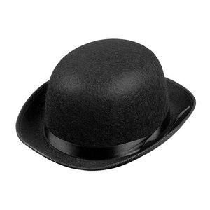 Hat Bowler kid black 56