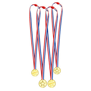 Set 4 Medailles (¯ 3.5 cm)
