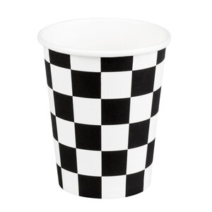 Set 10 Paper Cups Racing (21 cl)