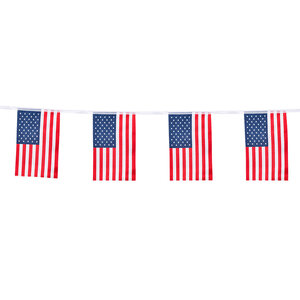 St. Polyester vlaggenlijn USA (4 m)