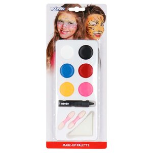 Kit make-up Jongen/Meisje (make-up, spons en 2 penselen)