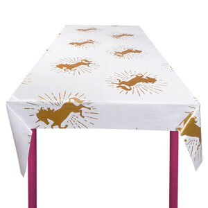 Pc. PE tablecloth Unicorn (130 x 180 cm)