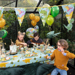 Pc. PE tablecloth Dino party (130 x 180 cm)