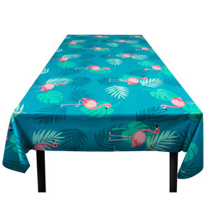 Pc. PE tablecloth Flamingo (130 x 180 cm)