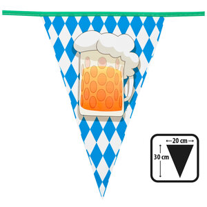 St. PE vlaggenlijn Beer party (6 m)