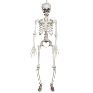 Hangdecoratie Beweegbaar skelet (91 cm)