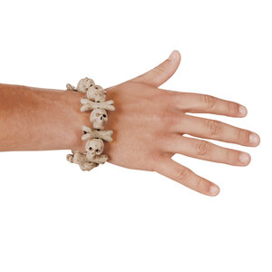 Pc. Bracelet Skull bones