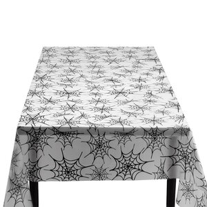 PE tafelkleed Spinnenweb (135 x 275 cm)