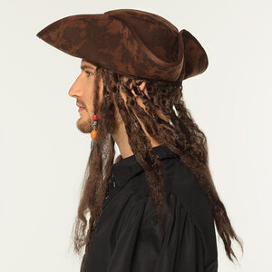 Piratenhoed Dirty Joe met haar