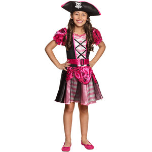St. Kinderkostuum Piraat Nina (4-6 jaar)