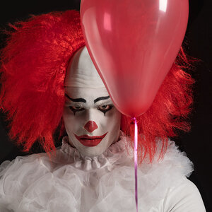 Pruik Horror clown
