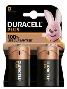 Duracell plus D (LR20/MN1300) duralock 2 dlg