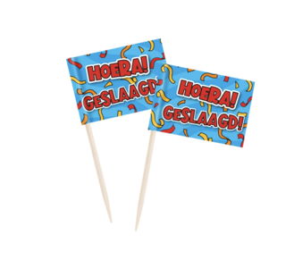 Cocktail picks geslaagd