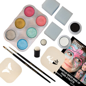 Water Make-up Glanzend Pure  6 PALETTE SET 8 x 2,5 ml