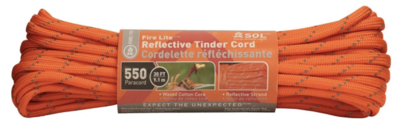 SOL Fire Lite 550 Tinder Paracord 9,1 m