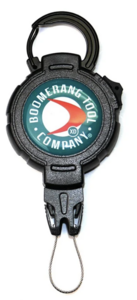Boomerang Retractable Gear Tether Large carabiner