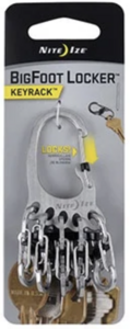 Nite Ize BigFoot Locker Sleutelhouder Zilver