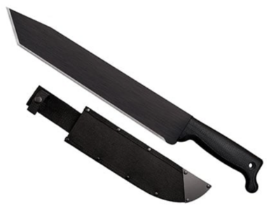 Cold Steel Tanto Machete with sheath