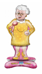 Folieballon pop - Sarah 50