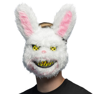 Pluchen masker Bloody rabbit