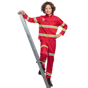 Kinderkostuum Brandweerman (7-9 jaar)