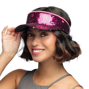 Zonneklep Blitz fuchsia (verstelbaar)