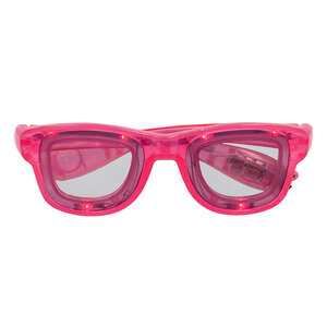 LED Blink glasses pink
