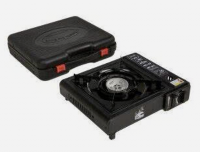 Gaspower Camping kooktoestel draagkoffer zwart