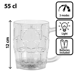 Bierpul met led 55cl