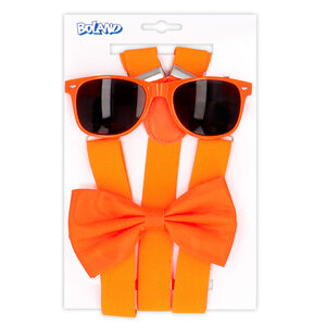 Accessory set neon orange